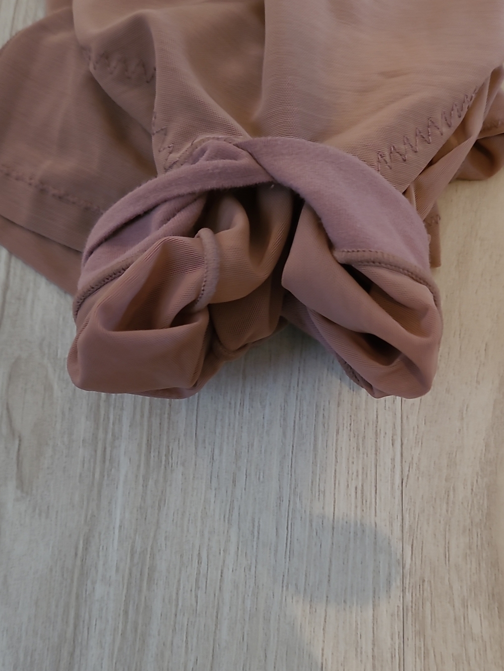 Popilush Shapewear Brown Tan Spaghetti-Strap Mini Dress - Picture 5 of 5